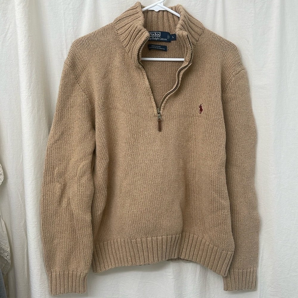 Classic Polo Ralph Lauren Quarter Zip Knit